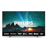 Philips 43PUS7609 4K LED Smart TV - 43-Zoll Display mit Pixel-präziser Ultra HD Titan OS Plattform und Dolby Atmos-Klang. Funktioniert mit Alexa und Google Sprachassistent – Anthrazitgrau