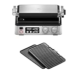 Braun MultiGrill 7 CG7040, 3-in-1 Kontaktgrill, BBQ & Ofen, große Grillfläche (12 Burger), 2000W, 230°, spülmaschinengeeignet (Plancha & Grill), Fettauffangschale, Elektrogrill Indoor