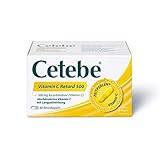 Cetebe Vitamin C Retard 500 - Arzneimittel mit hochdosiertem Vitamin C mit Langzeitwirkung- 1 x 60 Retardkapseln