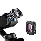 ULANZI 112° 1,5X Weitwinkelobjektiv kompatibel mit DJI Osmo Pocket 3, Magnetbefestigung/mehrfach beschichtetes/optisches Glas
