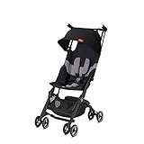 gb Gold Buggy Pockit+ All Terrain, Ultrakompakt, 0-22 kg, Ab Geburt bis ca. 4 Jahre, Velvet Black (2019)