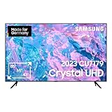 Samsung Crystal UHD CU7179 85 Zoll Fernseher (GU85CU7179UXZG, Deutsches Modell), PurColor, Crystal Prozessor 4K, Motion Xcelerator, Smart TV [2023]