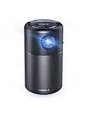 Nebula Capsule Mini Videoprojecteur Portable par Anker, Mini Projecteur Video Wi-FI Intelligent, 100 lumens Ans, Enceinte 360°, autonomie de Lecture vidéo de 4 Heures, Divertissement à Domicile