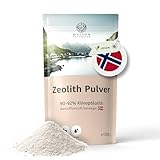 Maison Naturelle ® - Zeolith Klinoptilolith Pulver (1000 G) - Tribomechanisch Mikronisiert & Aktiviert