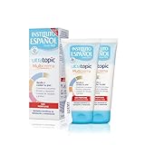 Instituto Español Feuchtigkeitscreme bei Neurodermitis, 2 x 150 ml, beruhigende Creme für Ekzeme und Juckreiz für gereizte und gerötete Haut, natürliche hypoallergene Formel, vegan, trockene und
