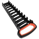 DOITOOL Schraubenschlüsselhalter Organizer Slots Ratschen Schlüssel Rack mit Tragegriff Langlebig Robust für Werkzeugaufbewahrung Wandmontage Aufbewahrungsregal Passend für Werkzeugkasten