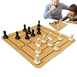 Schachbrett Für Erwachsene | Schachbrett-Set Aus Holz Mit Schachbrett - Pädagogisches Spielzeug Im Antiken Rom, Familienspiele Für Erwachsene Und Jugendliche