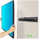 Auoace Trockenbau-TV-Wandhalterung ohne Nieten für 55,9 - 139,7 cm (22-55 Zoll) große Fernseher, TV-Halterung ohne Bohren, bis zu 45,4 kg, flache feste TV-Halterung, max. VESA 400 x 400 mm, einfache