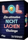 LOL – Die ultimative Nicht-lachen-Challenge: Das Kartenspiel. Mit den besten Witzen, Flachwitzen, Scherzfragen. Partyspiel für Kinder und Erwachsene. Ab 8 Jahren. Der Bestseller