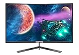 Sceptre C248B-144R Gaming-Monitor (61 cm (24 Zoll), gewölbt, 144Hz, AMD FreeSyncTM HDMI, DisplayPort DVI, Metall) Schwarz