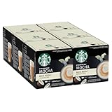 STARBUCKS White Mocha by Nescafé Dolce Gusto Kaffeekapseln 6 x 12 (72 Kapseln, 36 Portionen)