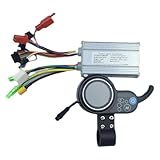 Clynex Motor-Brushless-Controller, for 36V 48V 350W wasserdichtes Elektro-Fahrrad-Scooter-Brushless-Controller-Kit mit LCD-Anzeige Elektroroller-Display(48V Suit)
