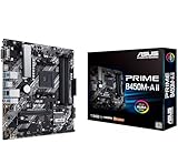 Asus Prime B450M-A II Mainboard Sockel AM4 (mATX, AMD Ryzen, DDR4-Speicher, M.2, SATA 6Gbit/s, USB 3.1 Gen 2 Typ-A. Aura Sync)