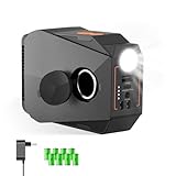 GICLE 4000mAh Powerbank für SUP Pumpe, Leistungsausgang bis 150W, AC 100-240V mit 12V Zigarettenanzünder & DC 5.5×2.5mm Anschluss, Für Schlauchbootpumpen, Kühlboxen