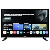 Reflexion LDD27iBT 27 Zoll Full HD Smart TV mit DVD-Player und LG webOSHub, Wohnwagen/Wohnmobil/Camping/Caravan/Boot/LKW TV, DVB-T2 HD/S2/C, HDMI, USB, Bluetooth