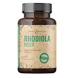 Rhodiola Rosea Kapseln – 120 Kapseln – 5000 mg Aus 10:1 Extrakt Rosenwurz Rhodiola Rosea pro Kapsel – Rosenwurz Kapseln Hochdosiert – Vegan – geprüfte Qualität ohne Zusätze – Rosenwurz Rhadiola Rosea