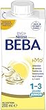 BEBA Junior 1-3 Jahre Milchgetränk trinkfertig, Babynahrung mit HMO 2'-FL, ohne Palmöl, 1er Pack (6 x 200ml)