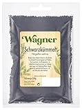 Wagner Gewürze Schwarzkümmel Samen aromatisches Gewürz für Brot, Kartoffeln, Gemüse & Eintöpfe, natürlich & ungemahlen, Schwarzkümmelsamen, 100 g