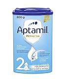 Aptamil Pronutra 2 – Folgemilch nach dem 6. Monat, Mit DHA & ARA, Nur Laktose, Ohne Palmöl, Babynahrung, Milchpulver, 1x 800 g