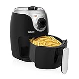 Tristar Mini-Heißluftfritteuse/Airfryer mit 2 Liter – 77,8% weniger Energieverbrauch – mit Thermostat und Timer – Antihaftbeschichtung – Airfryer FR-6980