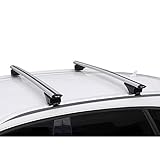 Twinny Load Universal Dachträgersatz Aluminium Fly Bar 124cm für PKW's mit offene & geschlossene Dach-Schiene