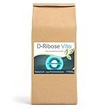 Cellavita D-Ribose Vita Pulver - natürlicher Einfachzucker (Monosaccharid) Natürliches Ribose | (500g)