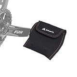 Granit Pita Fahrradpedalabdeckungen, Schutz beim Fahrradtransport, gegen Beschädigungen und Kratzer während der Lagerung und des Transports, 3 mm Dicke Neopren-Pedalabdeckungen (Groß, Schwarz)