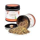 Rimoco N763 Bio Furikake Gewürz grob 70g Dose - harmonische Bio Gewürzmischung aus geröstetem Sesam, Algen und feinen Gewürzen