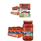 Ben's Original - Multipack - Langkorn Reis, 10 Minuten Kochbeutel (12 x 500g) I Sauce Süß-Sauer extra Gemüse (6 x 400g), 18 Packungen (12 x 500g I 6 x 400g)