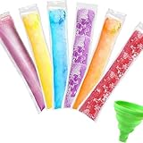 Lamiishop 100 Stück Einweg-Eisformen mit einem Trichter