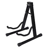 KEPLIN Gitarrenständer A Rahmen, faltbar, universell passend für alle Gitarren akustisch, elektrisch, Bass, Ständer A (Gitarrenständer).
