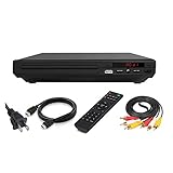 Home Mini. DVD Spieler DVD Disc-Player for Fernseher Mit H Av. Ausgangskabel enthalten 108 0p USB. Eingang,Kompatibel Mit Den Meisten GeräTen(U-S)