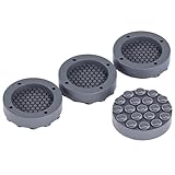 Anti-Vibrations-Waschmaschinentrockner-Sockel, starke Saugkraft, stoßdämpfende Matte, 1,4 x 4,5 x 6,1 cm, tragbar, vergrößert, Anti-Geh-Pads für Waschmaschine, Trockner und Laufband