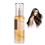 Haaröl Trockenes Haar, Arganöl Haare, Maroccainöl Haaröl, Arganöl Haare Bio Kaltgepresst,Trockenes Haar,Tiefenreparatur Haarpflege, 50ml