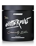 OS NUTRITION Götterpuls Premium Pre Workout Booster Community Edition 2025 (Kirsch-Mango-Pfirsich-Geschmack) 400g