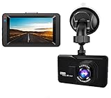 Dashcam Auto, Autokamera 1080P 6,9 cm (2,7 Zoll) Auto-Kamera, Weitwinkel von 170 °, Parkmonitor, Bewegungserkennung, Loop-Aufnahme, application, LCD