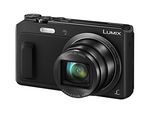 Panasonic LUMIX DMC-TZ58EG-K Travellerzoom Kamera (16 Megapixel, 20x opt. Zoom, 3-Zoll LCD-Display, Full HD, WiFi, 24 mm Weitwinkel-Objektiv) schwarz