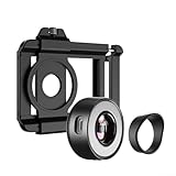 120-faches Handy-Mikroskop-Objektiv, tragbares Makro-Objektiv mit LED-Licht und Clip, 8,7 x 7,9 x 2 cm Digital-Mikroskop-Kamera-Aufsätze