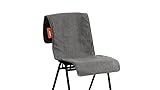STOOV Big Hug XL - Kabellose Wärmedecke - Infrarot mit Abschaltautomatik - 1.5 bis 3 Stunden Wärme - 45x135 cm - Original Grau