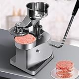Hamburgerpresse, kommerzieller Burger-Patty-Maker, Hamburger-Rindfleisch-Patty-Maker, robuste Burgerpresse aus Edelstahl, Fleischformer für Küche und Restaurant, einfache Reinigung