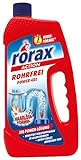 rorax Rohrfrei Power-Gel, Abflussreiniger, Rohrreiniger, für Küche & Bad, entfernt Verstopfungen, 6er Pack (6 x 1000 ml)