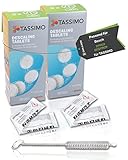 8 x Entkalkungstabletten für 4 Entkalkungsvorgänge für Bosch 311909 00311909 TCZ6004 mit DEKAROX Reinigungsbürste kompatibel mit TASSIMO Kaffeemaschinen