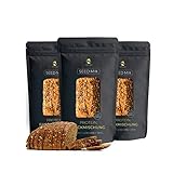 Keto Brot Backmischung Seed Mix 3er Pack. für 1,65 kg Brot | Eiweissbrot-Alternative | Ohne Getreide | Testsieger vergleich.org | Paleo | Glutenfrei | Low Carb | Ketogene Lebensmittel