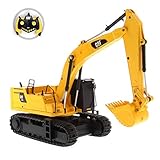 Carrera - 37023001 - CAT 336 Bagger I Offiziell Lizenziertes RC Baufahrzeug I Für Kinder & Erwachsene ab 8 Jahren I wiederaufladbarer Batterie für 45 Minuten Spielzeit I Für drinnen & draußen I 2,4GHz