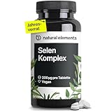 Selen Komplex – 365 Tabletten mit je 200µg – Komplex aus Natriumselenit und Selenmethionin – vegan, hochdosiert, ohne unnötige Zusätze – in Deutschland produziert & laborgeprüft