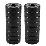 HUFACAI 16 StüCk Keramik 608 Kugellager 8X22X7Mm ABEC-11 Hybrid 6 ZrO2 Kugeln Skateboard Lager Skating Inline Roller