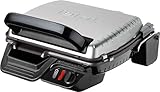 Tefal Kontaktgrill 2in1 GC3050 | Sandwichmaker | aufklappbar als Tischgrill/BBQ mit doppelter Grillfläche | regelbarer Thermostat | antihaftbeschichtet | 2000W | 38.3x21x38.8cm