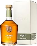 Distillerie des Ambres Calvados Ambre No 1 44,8% vol. in Geschenkpackung - Calvados aus Pays d'Auge Frankreich (1 x 0.7 l)