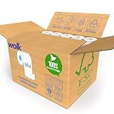 80x Rollen Toilettenpapier BULK-Verpackung XXL Vorratspack 4 Lagig - Soft Premium Qualität - Keine Plastik-Umverpackung