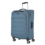 travelite SKAII 4W Trolley M, Panoramablau, Unisex, Einheitsgröße, Panoramabild, 65 cm, Casual, Panoramablau, 65 cm, Casual